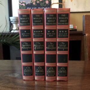 Black and Red Coffee Table Book Set